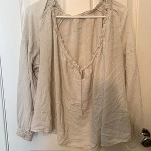 Peasant blouse